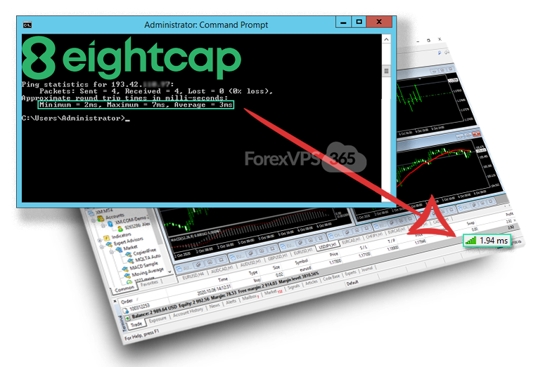 Best VPS for Eightcap broker with Tokyo servers