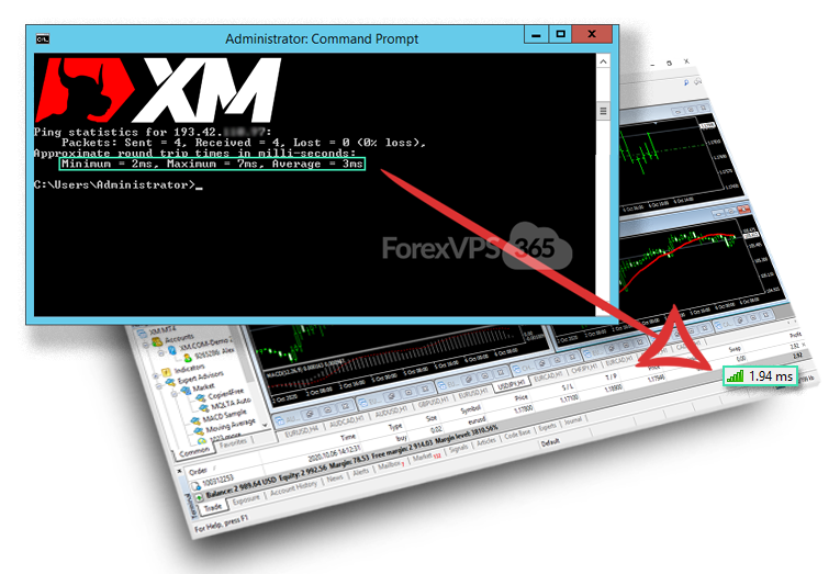 Professional Forex VPS Hosting for XM.com broker
