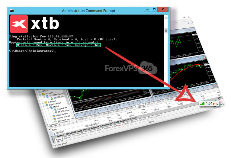 Professional Forex VPS Hosting for XTB broker